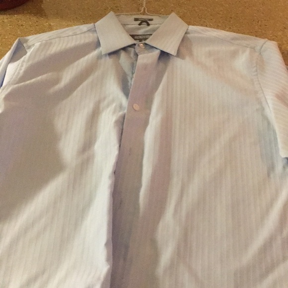 Kenneth Cole Baby Blue Dress Shirt - Picture 3 of 5